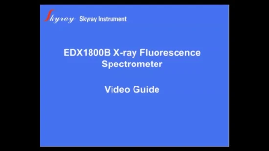 Skyray Edx1800b RoHS 試験機 RoHS 分光計